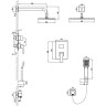 Смеситель LEMARK UNIT LM4529C для душа встраиваемый
