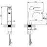 Смеситель LEMARK UNIT LM4537C для раковины