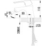 Смеситель LEMARK UNIT LM4556C для раковины
