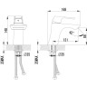 Смеситель LEMARK UNIT LM4546C для раковины с каскадным изливом