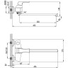 Смеситель LEMARK UNIT LM4517C для ванны