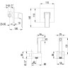 Смеситель LEMARK UNIT LM4519C с гигиеническим душем