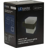 Стакан для зубных щеток LEMARK SMOOTH LINE с держателем графит