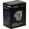 Стакан для зубных щеток LEMARK SMOOTH LINE с держателем хром