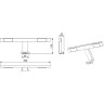 Светильник LEMARK UNIVERSAL 40 см