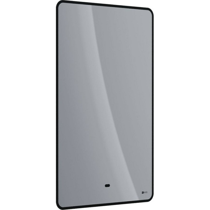 Зеркало LEMARK MIOBLACK 45х80 см с интерьерной подсветкой, с подогревом