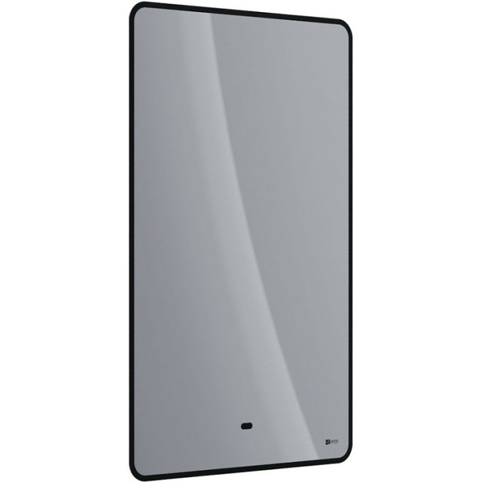 Зеркало LEMARK MIOBLACK 50х80 см с интерьерной подсветкой, с подогревом