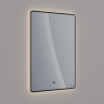 Зеркало LEMARK MIOBLACK 60х80 см с интерьерной подсветкой, с подогревом